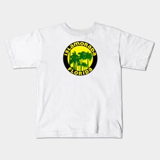 Islamorada Florida Keys Beach Ocean Travel Kids T-Shirt